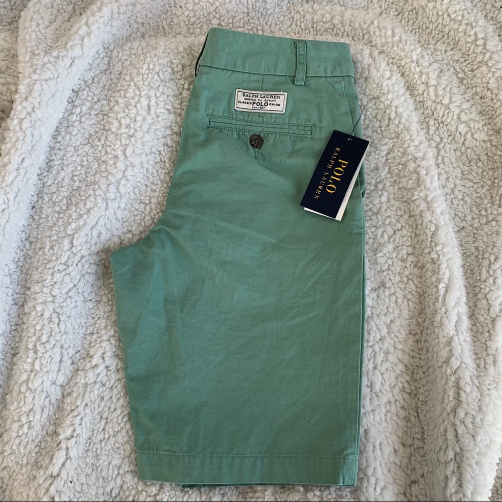 NTW Ralph Lauren Polo Seafoam Shorts size 12